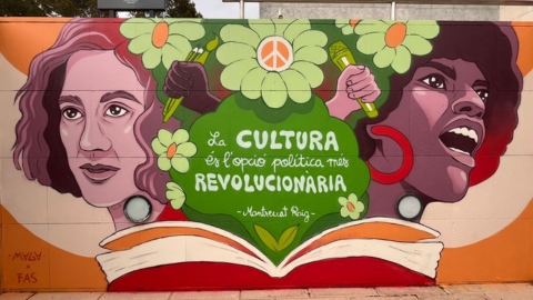 Mural Maga Setmana DDHH